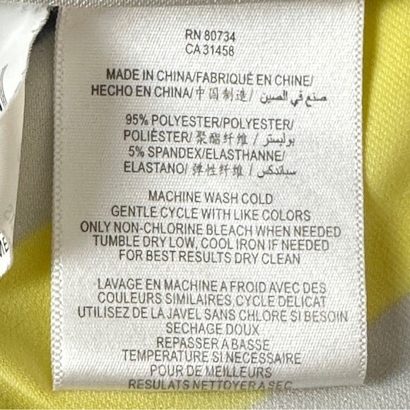 BCBGMaxAzria Abstract Jersey Shift Dress XXS - Picture 9 of 9